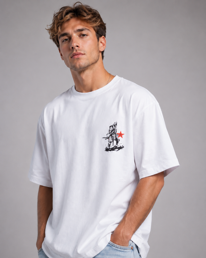white Over Size T-shirt