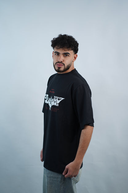 Black Over Size T-shirt