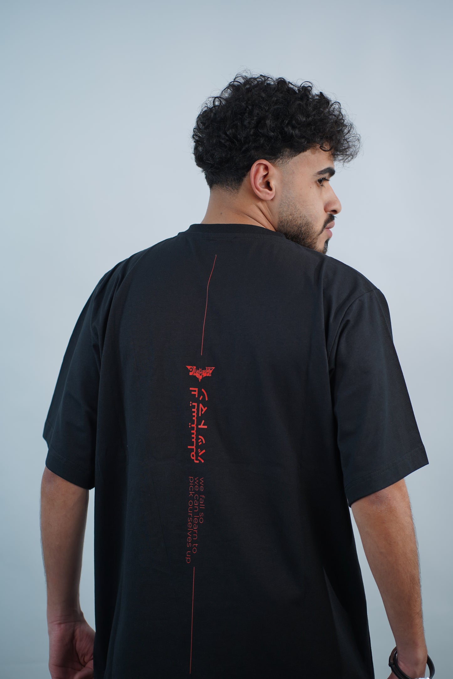 Black Over Size T-shirt