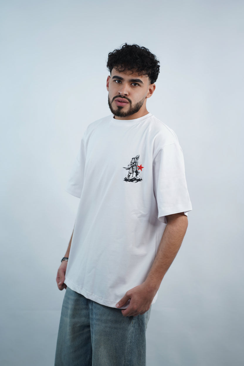 white Over Size T-shirt