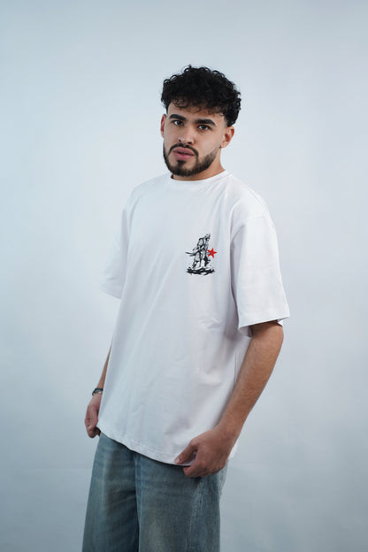 white Over Size T-shirt