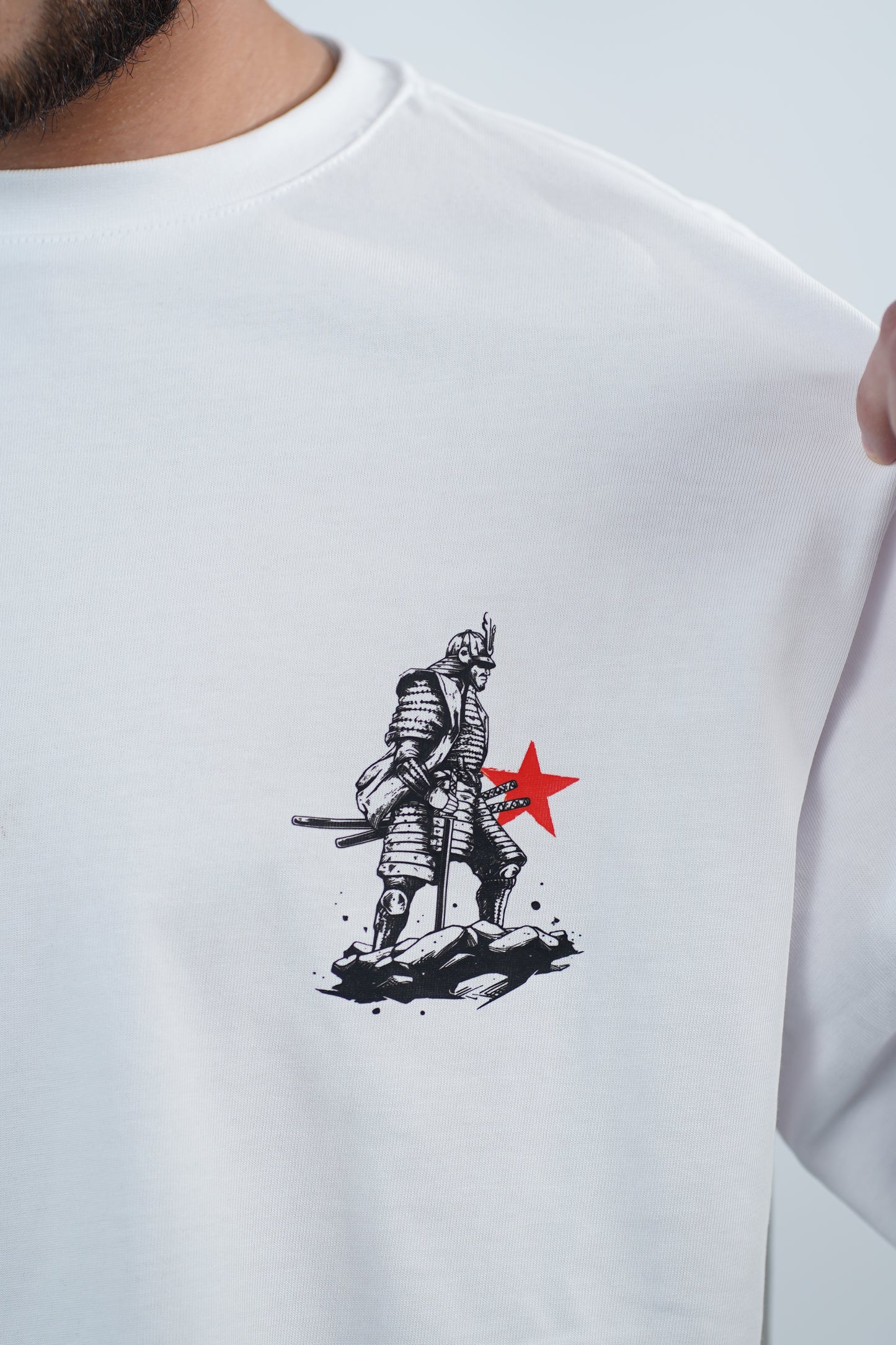 white Over Size T-shirt