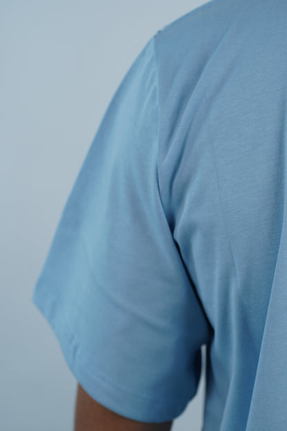 Sky Blue Over Size T-shirt