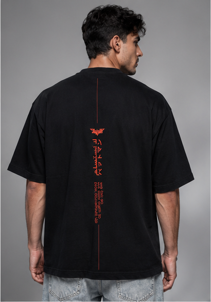 Black Over Size T-shirt