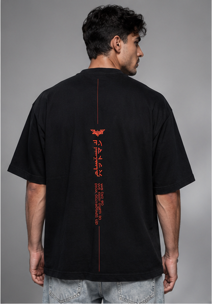 Black Over Size T-shirt