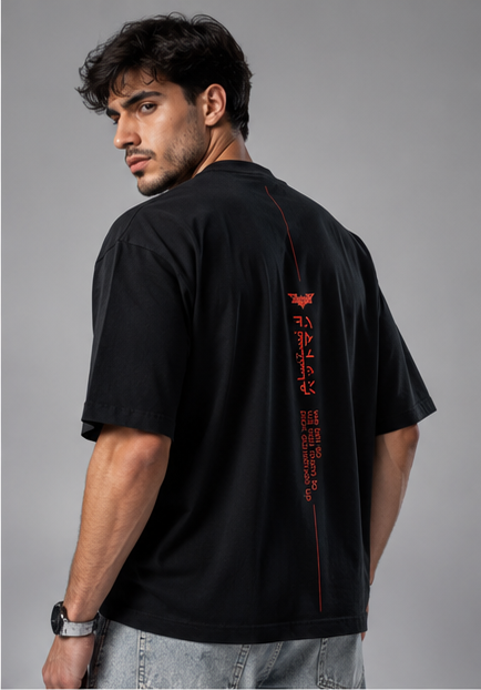 Black Over Size T-shirt