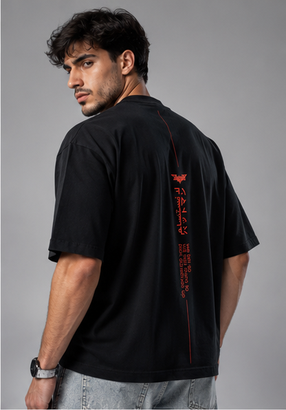 Black Over Size T-shirt